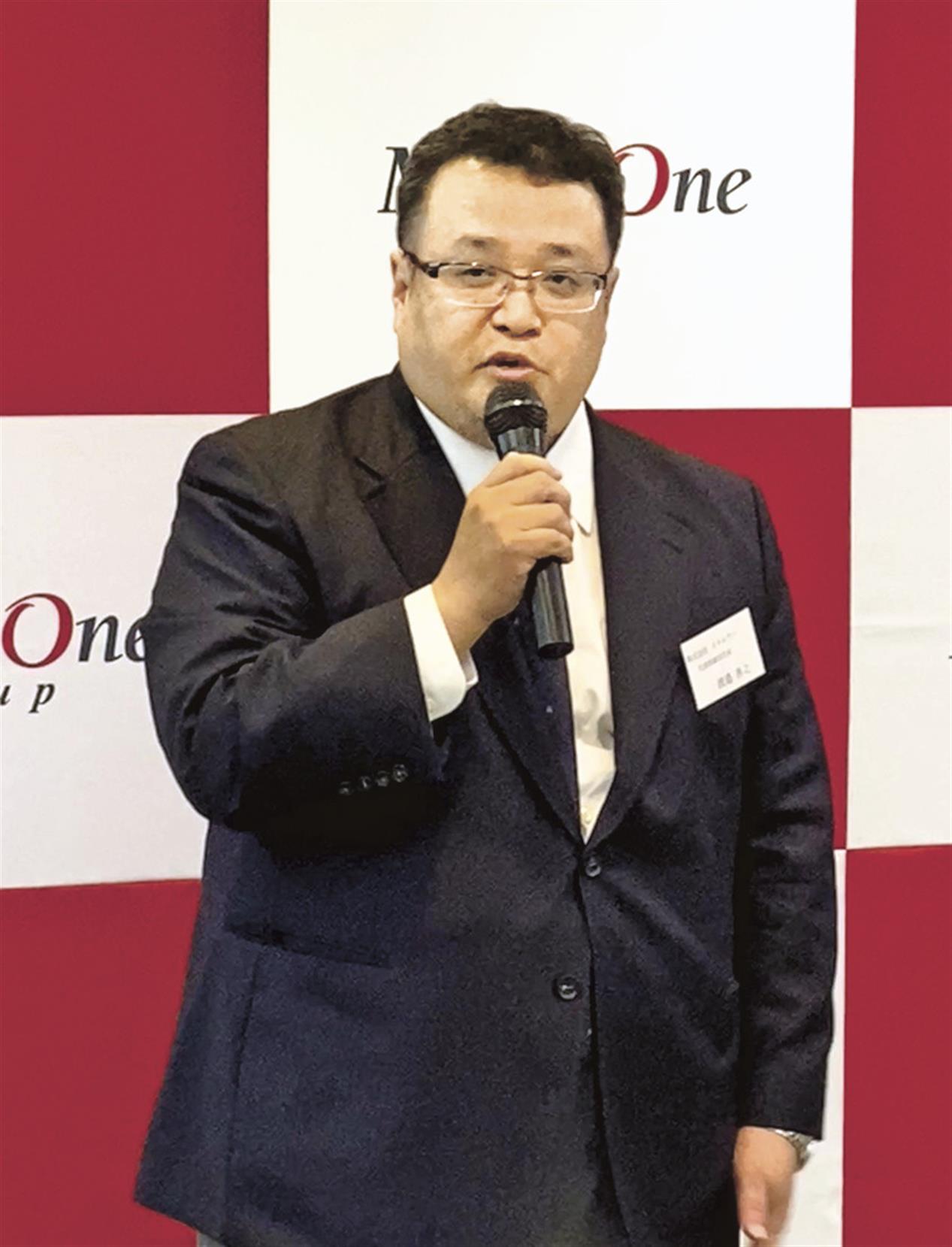 メタルワン渡邉社長／「『つなぐ』新たな価値創造／追求し鉄鋼
