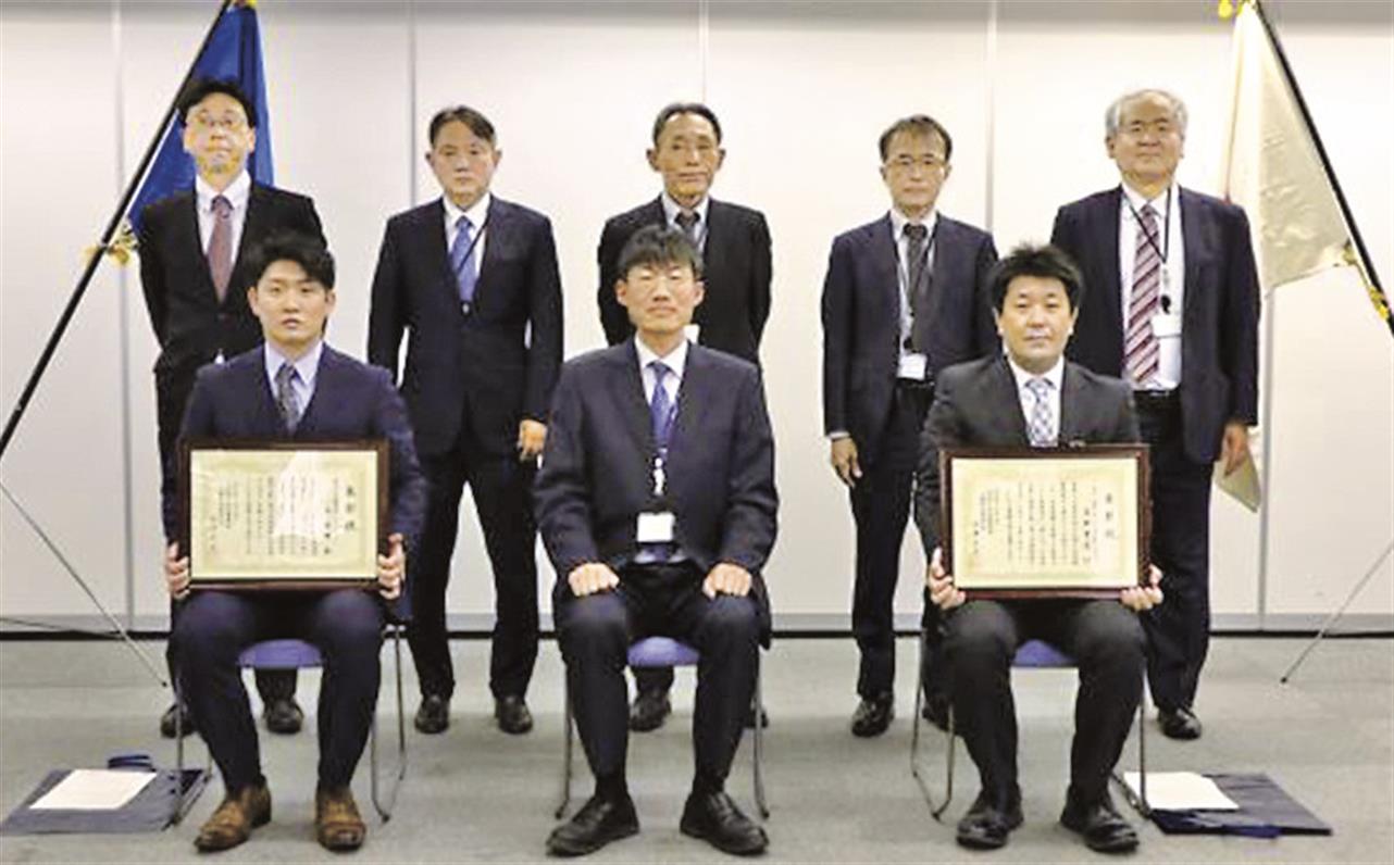 優良安全現場表彰／下水道事業団近畿から受賞／神鋼環境ソリューション 日刊鉄鋼新聞 Japan Metal Daily