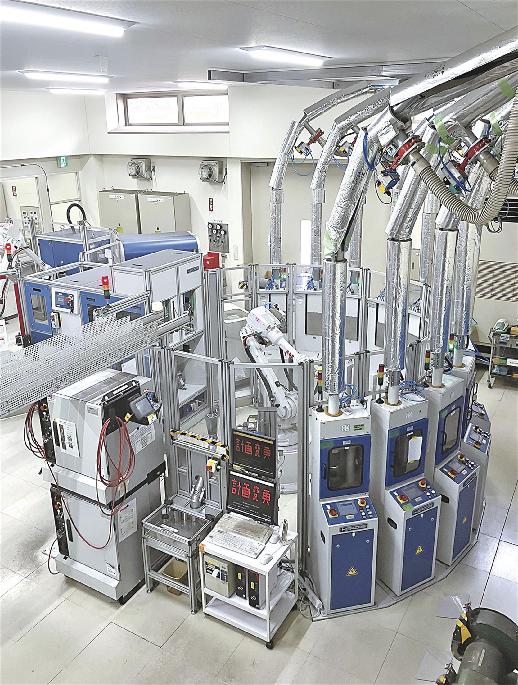 JFE・福山／溶銑・溶鋼の分析拠点を刷新／作業場集約、ロボ