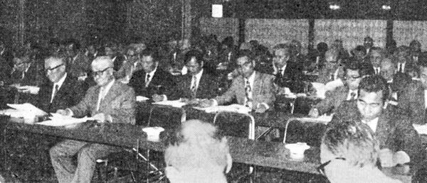 創立総会の様子（「日本鉄屑工業会・十年史」より）