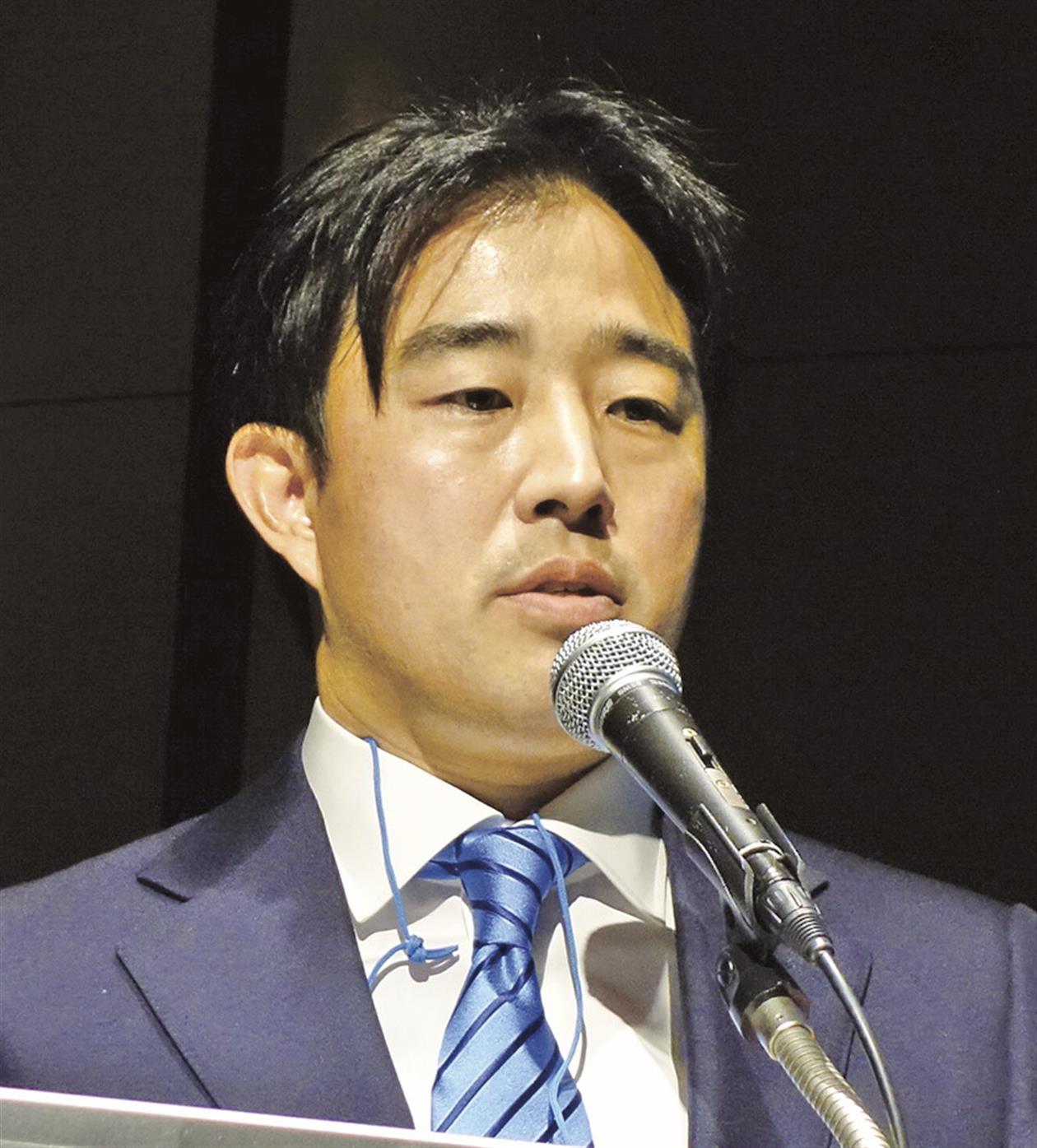坂田千代田鋼鉄工業社長が講演／「熟練の電炉操業を脳型AIで