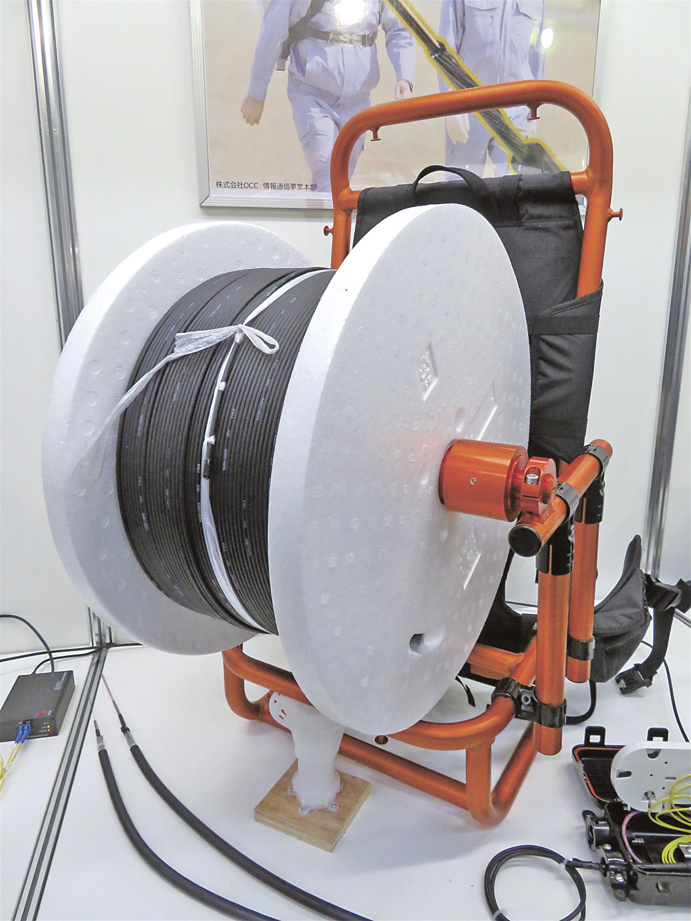 ＯＣＣ／可搬式高強度光ケーブル／長尺タイプの市場投入目指す | 日刊鉄鋼新聞 Japan Metal Daily